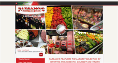 Desktop Screenshot of paesanositalianmarket.com